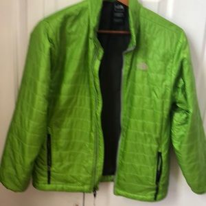 North face green jacket